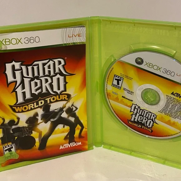 XBOX 360 Guitar Hero and Guitar Hero 2 video games - Picture 6 of 6
